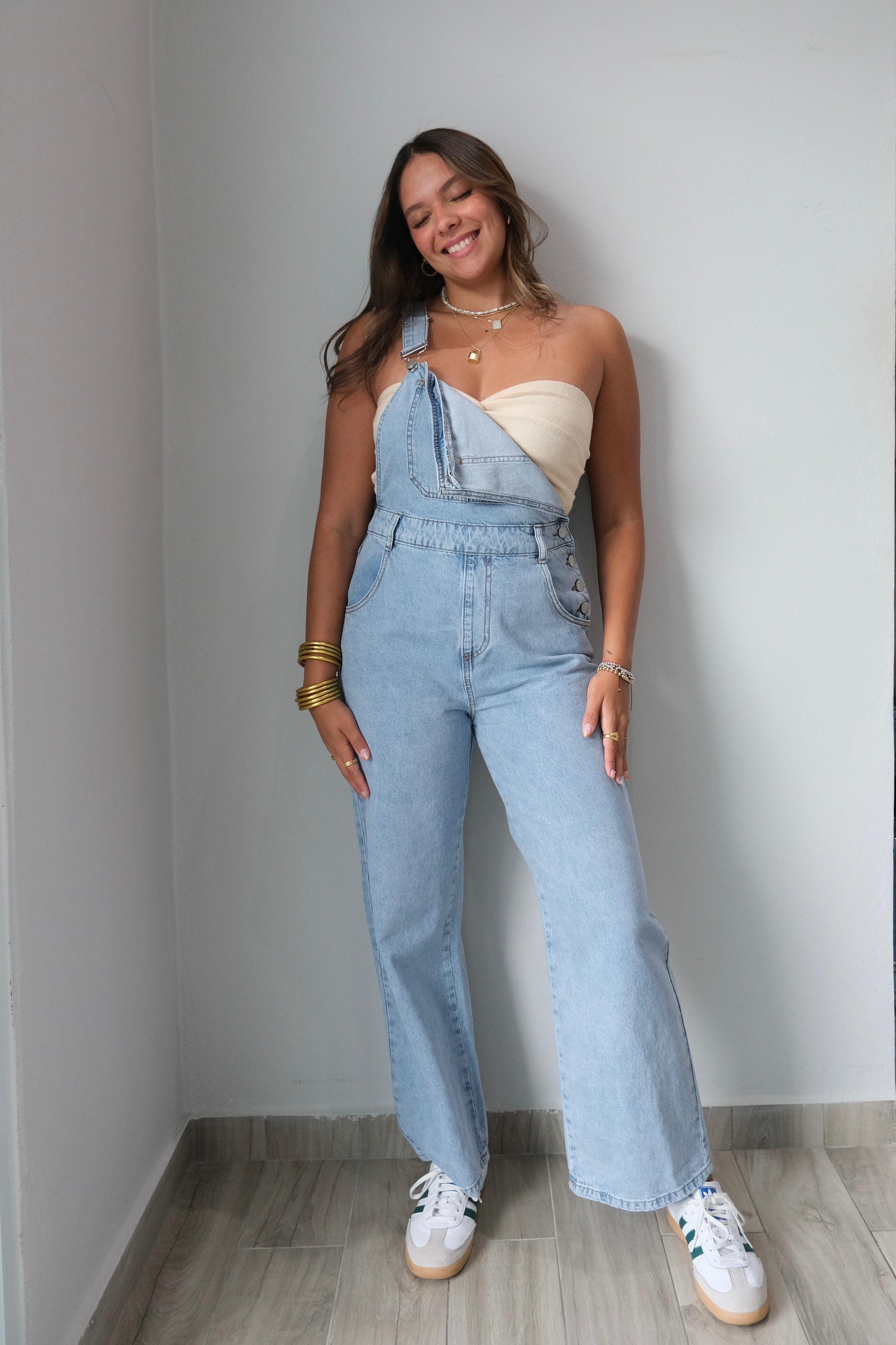 Ruffle overalls on sale